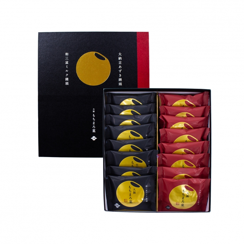 大阪もちまろ菓　16個入りアソート